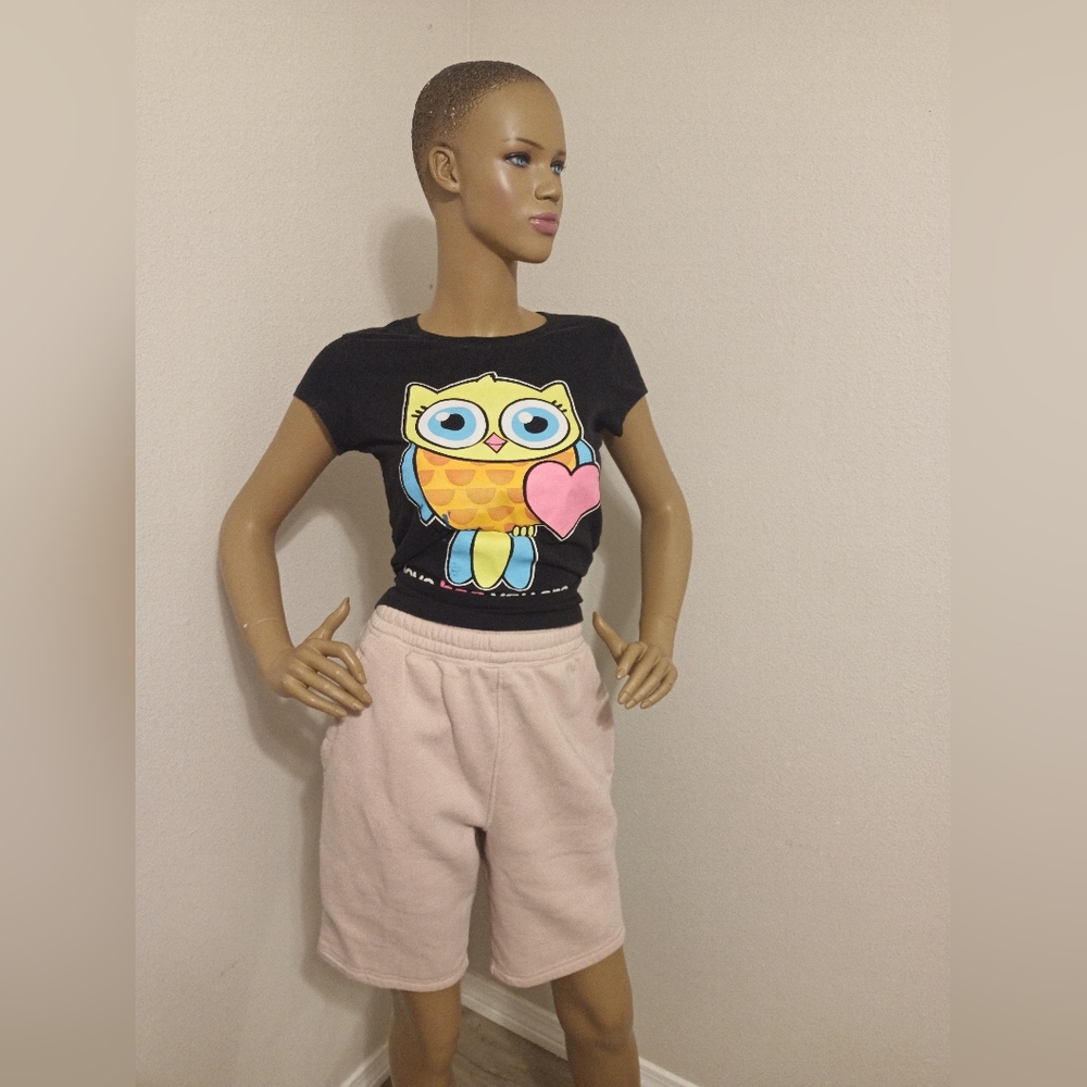Pink Fleece Shorts